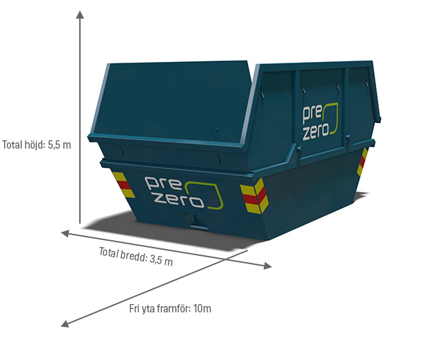 Mått LDU container