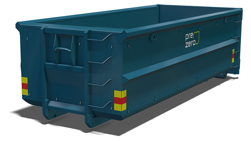 Fastpris lastväxlarcontainer 22 kbm öppen